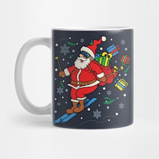 The Santa Ski Mug